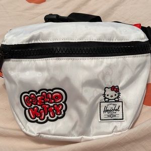 Brand new never worn Hello Kitty 45th Anniversary fanny pack by Herschel!